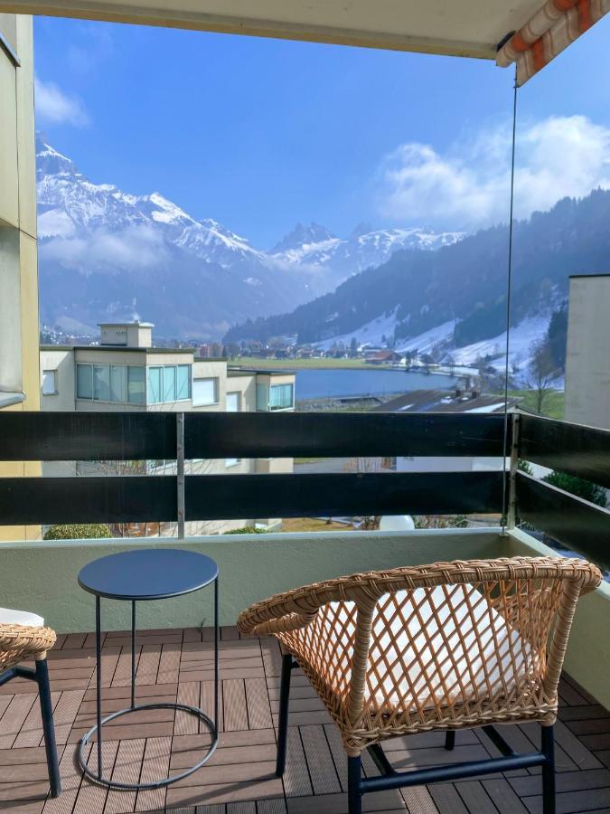 Wunderstay Alpine 203 Chic Studio With Balcony, Mountain And Lake View Энгельберг Экстерьер фото