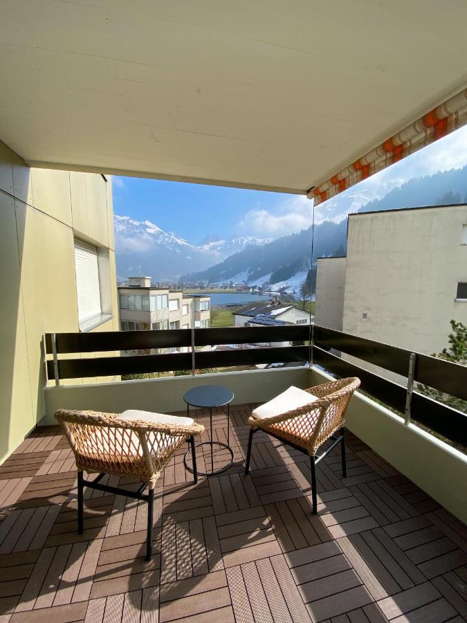 Wunderstay Alpine 203 Chic Studio With Balcony, Mountain And Lake View Энгельберг Экстерьер фото